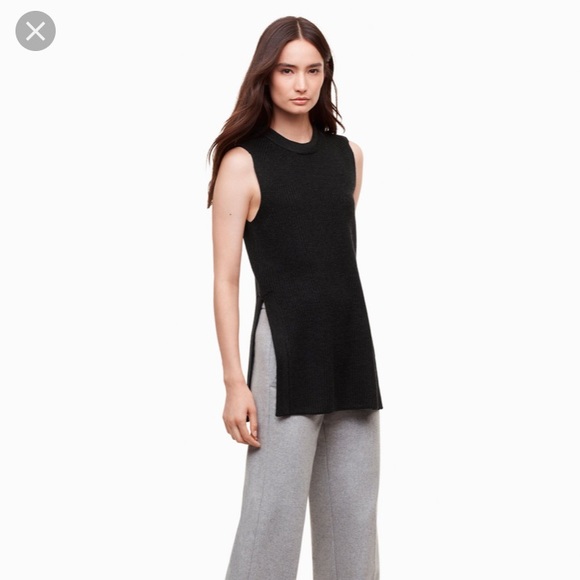 Aritzia Wilfred palmier sleeveless sweater XXS Aritzia Wilfred palmier sleeveless sweater XXS